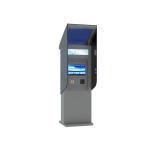 High Brightness Touch Screen Waterproof Kiosk with Banknote / Card Reader 24 Hours Outdoor for sale
