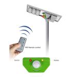 Outdoor 3000 Lumen 18pcs LED Solar Powered Street Light IP65 Wateproof for sale