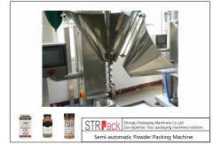 China Auger Semi Automatic Powder Filling Machine For Multiple Containers supplier