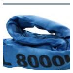 Polyester Round Lifting Sling With Capacity Range From 1 Ton To 50 Tons For Heavy Load Transportation for sale
