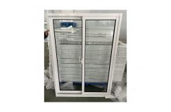 China European Style White Aluminum Sliding Windows Double Glass Sliding Window OEM supplier