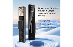 China 3D Face Recognition Tuya Intercom APP Control Camera Smart Intelligent Digital Gate Lock supplier