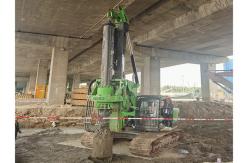 China 1800mm 28M Low Headroom Piling Rig 30rmp Bored Pile Drilling Machine supplier