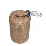 CCS Certificate Marine Fire Fighting Fireman Lifeline 30M Twine / Hemp With Hook for sale