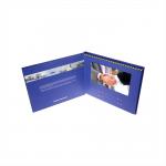 7 Inch Lcd Screen Video Brochure , Product Advertising Video Greeting Card With Box for sale