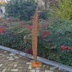 Durable Outdoor Rusty Corten Steel Sculpture Custom Made