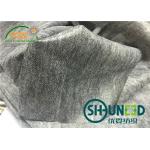 Silicon Strong Fusible Non Woven Interlining Black For Fused Fabric