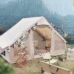 Luxury Outdoor Camping 10 Meters White 12 Sqm Large Colors Tent Inflatable Air Tent for sale