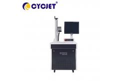 China Portable LF30 Industrial Laser Marking Machine For Aluminium Sheet Engraving supplier