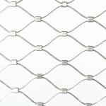 Flexible 304 Stainless Steel Wire Rope Mesh Safety Fencing For Zoo for sale