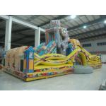Inflatable Fun City Indoor Playground Robot 12x6.5x5.8m Safe Nontoxic For Amusement Park for sale