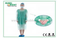 China OEM Antibacterial Disposable Medical PP PE Isolation Gown supplier
