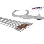 one piece type HP EKG Cable with 10 Leadwires AHA Banana M3702C for sale