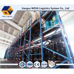 Cold Rolled Steel Shuttle Pallet Racking Durable Electrostatic radio shuttle racking for sale