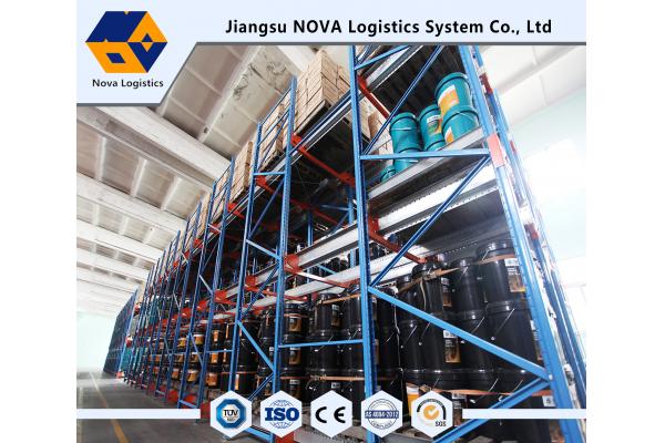 High Density Storage Drive In Pallet Racking Industrial Warehouse drive through racks