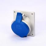 3P 16A 220V Electrical Panel Mounted Socket Single Phase Waterproof for sale