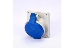 China 3P 16A 220V Electrical Panel Mounted Socket Single Phase Waterproof supplier