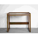 Foldable Solid Wood W98*D50*H79CM Home Office Computer Desk