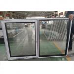 Outswing Aluminum UPVC Awning Window Double Glazed Windproof Hurricane