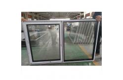 China Outswing Aluminum UPVC Awning Window Double Glazed Windproof Hurricane supplier