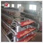 90/96/120/128/160 Birds Layer Chicken Cage System Farming A Type 3 Or 4 Tiers for sale