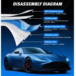 AIR TPU Clear PPF 60x50ft Gloss Wrap Entry Paint Chip & Scratch Protection