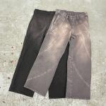 Anti Static Mens Streetwear Sweatpants Blank Cotton Straight Wide Leg Baggy Sweatpants for sale