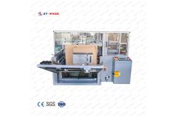 China Vertical 24v Carton Box Packing Strapping Machine 4000bph Automatic Box Packing supplier