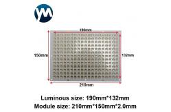 China UV Light Module 2400W High Power Surface Light Source Curing Module 395nm supplier