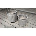 Hand Carve Fiber Cement Pot Used for Charcoal Oven Camping Burners Heater for sale