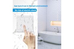 China Wireless Self Powered Remote Control Switch Panel Waterproof Wall Light Switch 10A supplier