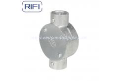 China EMT Two Way Circular Junction Aluminum Die Cast Box supplier