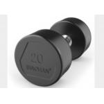 Club Gym Equipment Parts Rubber Steel Material Gym Fitness Dumbbells for sale