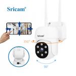 2MP Mini Two-Way Audio IP Security Camera Support Night Color Vision IR 20m Outdoor Security CCTV Camera for sale