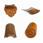 Garden Gazebo Roof Style Ceramic Roof Tiles Chinese Style Glazed for sale