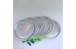China 200# 502# 0.22mm Easy Open Can Lids For Plastic Tin Jars supplier