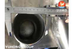 China ASTM A815 S31803 Duplex Stainless Steel Seamless Tee Pipe Fitting B16.9 supplier
