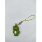 Small Cute PVC Key Holder , 3D Stereo Lobster Claw Clasp Keychain for sale