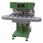 Six Color Tampo printing Pad Printing Machine with Conveyor for sale
