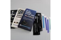 China Lint Free Camera Full Frame Microfiber Swabs With PP Handle supplier
