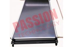 China Compact Solar Water Heater Flat Plate , Rooftop Solar Hot Water System 150L supplier