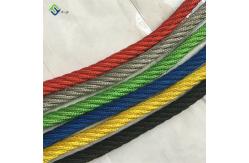 China Climbing Net Polyester Combination Rope Vandal Proof UV Resistant supplier