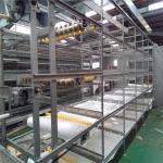 H Frame Cage Design Automatic Broiler Feeding System for Advanced Farms for sale