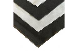China Gaoxin 100% Polyester Woven Fusible Interlining Perfect for Temperature Range 125-135C supplier