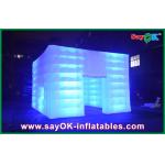 Durable Waterproof Inflatable Air Tent Go Outdoors With Led Light Inflatable Cube Tent for sale