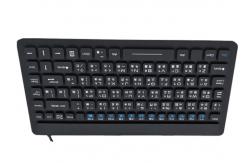 China 87 Keys Silicone USB PS/2 Medical Keyboard IP68 Waterproof FCC supplier