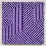 Industrial Purple 2500Lbs Interlocking Flexible Tiles For Garage for sale