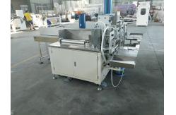 China Double Heads Napkin Tissue Paper Bag Packing Machine Electric Power Source supplier