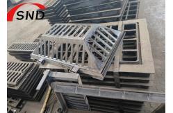 China Square Protrusion Cast Iron Gully Grate For Waterflow C250 Gully Grating supplier