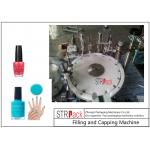High Reliability Nail Polish Filling Machine / Monoblock Filling Machine Capacity 60BPM
